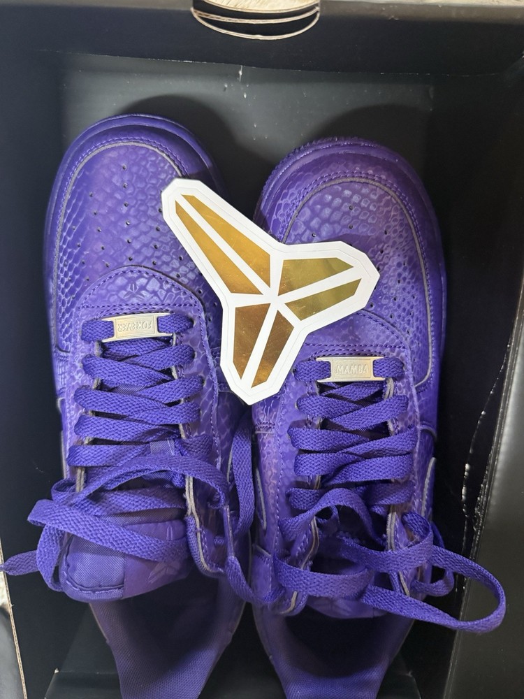 Size 8 - Kobe Bryant x Nike Air Force 1 Low Court Purple