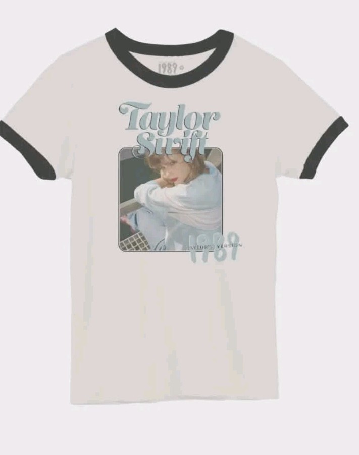 1989 Taylors Version Photo Ringer Tee T Shirt  Size Medium