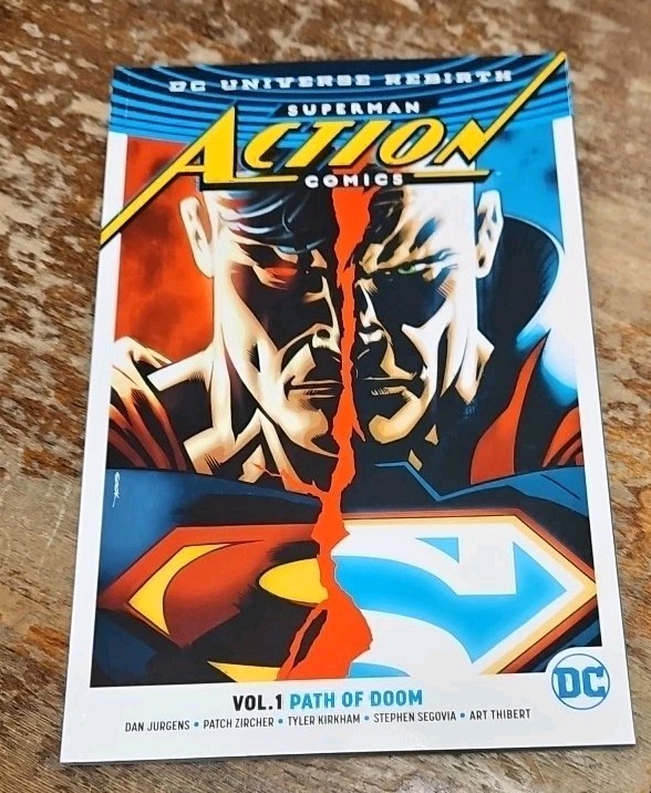 Superman Action Comic Vol 1 Path Of Doom Book Dc Universe Rebirth Graphic Novel