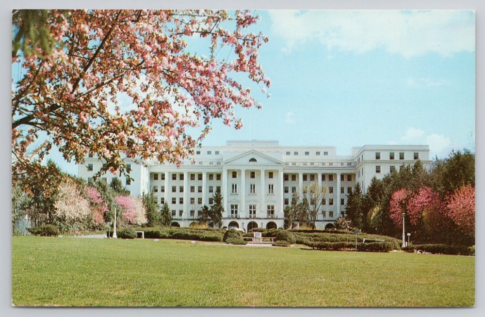 The Greenbrier Resort White Sulphur Springs WV Chrome Postcard