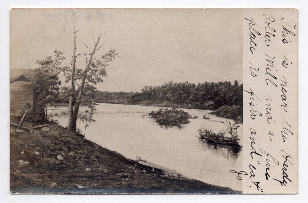 1900s? DB - Fishing Spot Near Roller Mill - Hardy, Arkansas