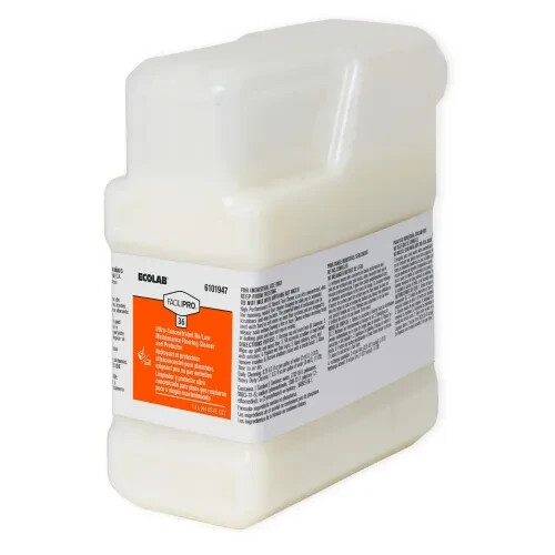 Ecolab Ultra Concentrated No-Rinse Floor Cleaner & Protector for Low Maintenance Floors