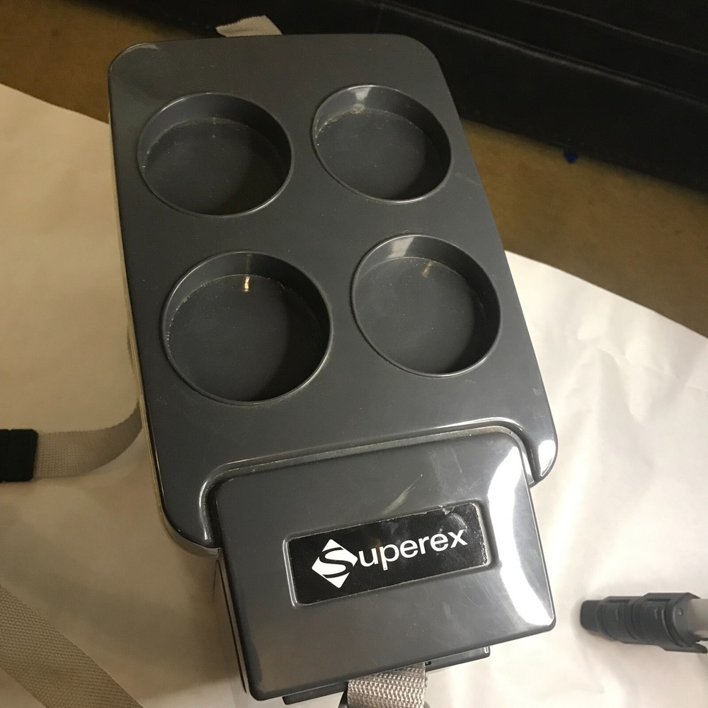 Superex 12V Portable Car Food & Beverage Cooler and Heater, includes adapter