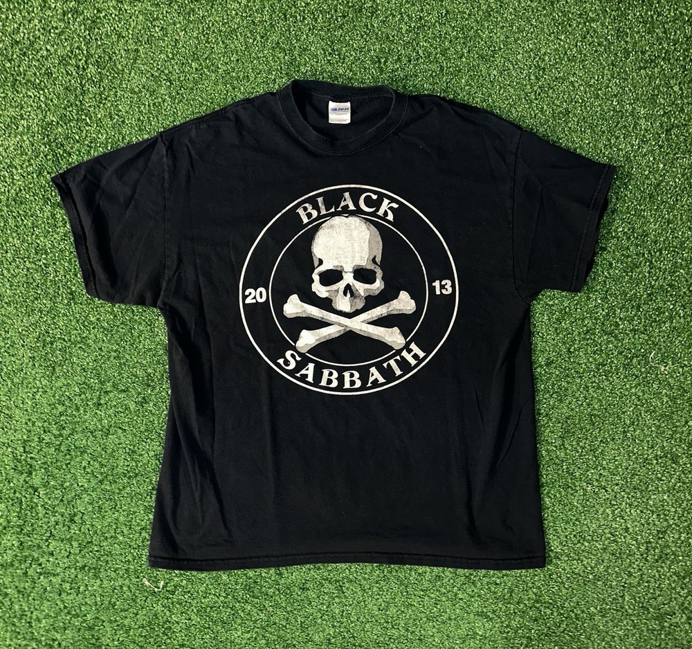 Vintage Y2K Black Sabbath 2013 Tour Tee Size XL Ozzy Osbourne