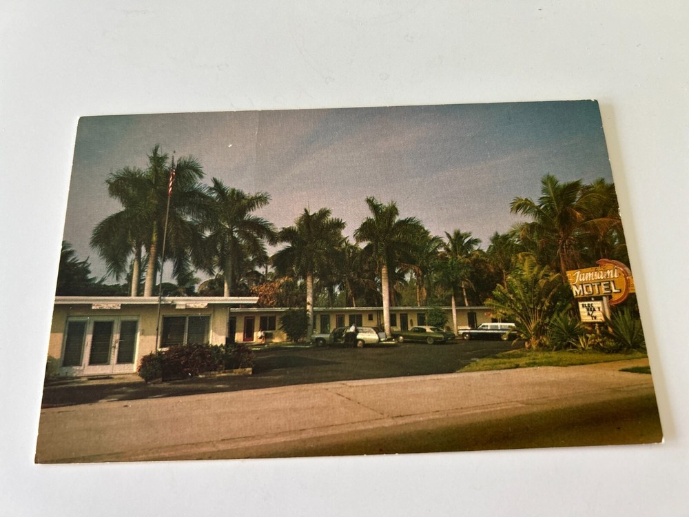 Tamiami Motel Naples Florida Postcard