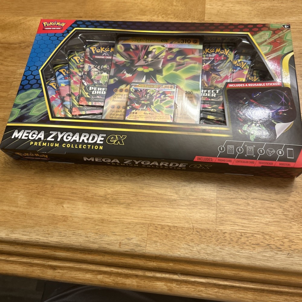 Pokemon TCG Mega Zygarde ex Premium Collection Box Sealed New