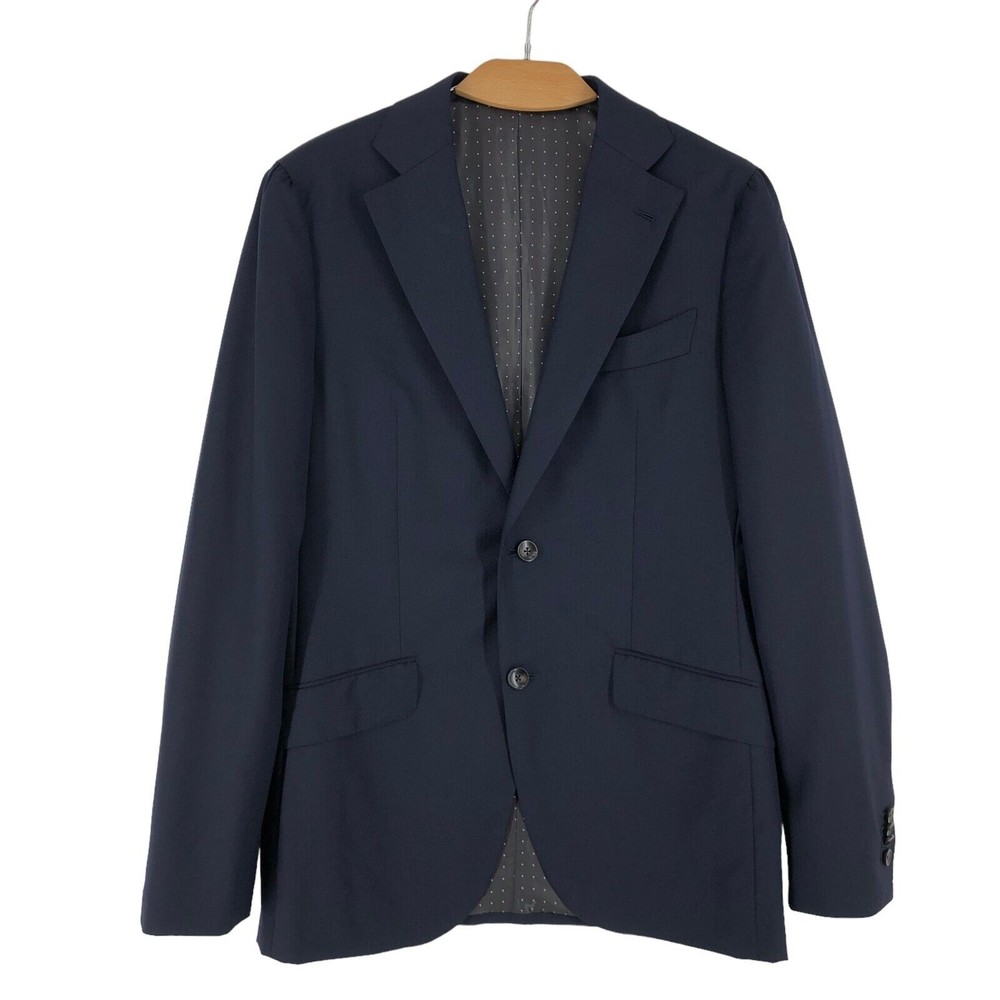 SUITSUPPLY La Spalla Wool Blazer Jacket Size EU:50; UK:40; US:40L