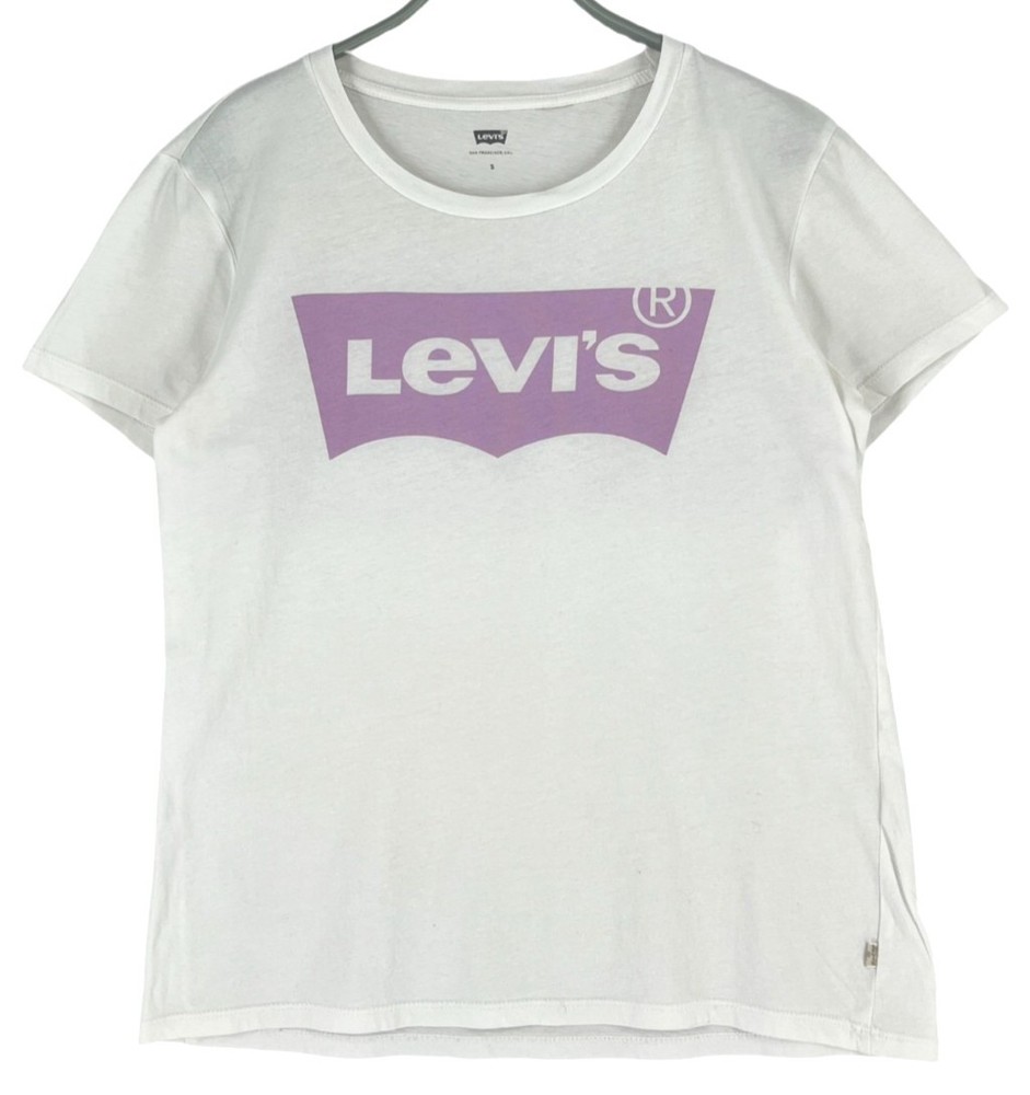 Levis Strauss & Co Women Round Neck Short Sleeve T-Shirt Size S
