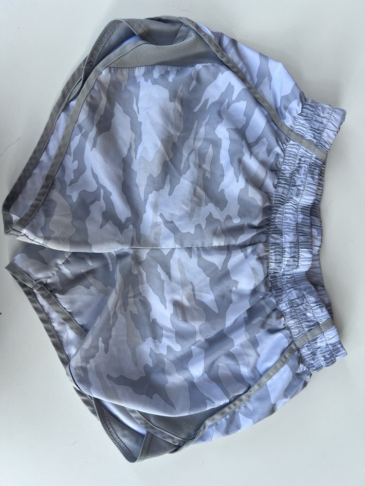 Athletic Works  XXL Size 18 Camo Print Elastic Waist Running Shorts With Briefs