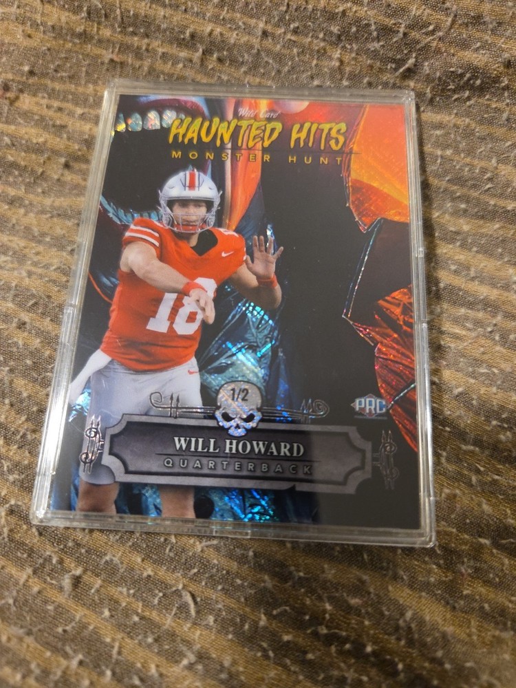2024 Wild Card Haunted Hits Monster Hunt Promo Dracula 2 Will Howard #HHD-WH 1/2