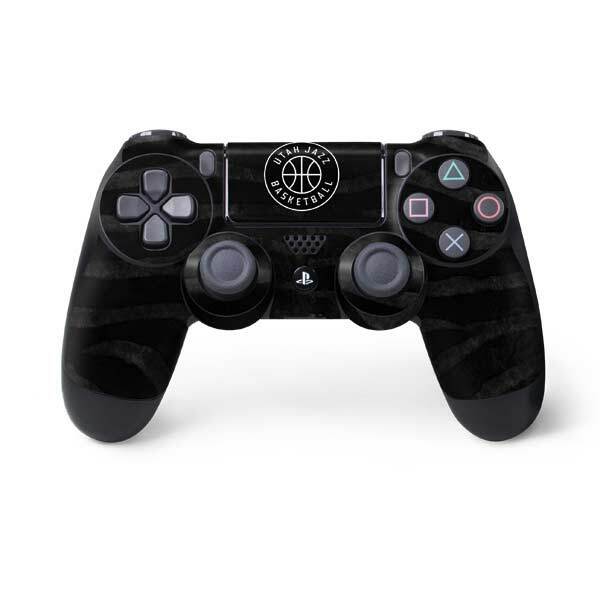 NBA Utah Jazz PS4 Controller Skin - Utah Jazz Black Animal Print