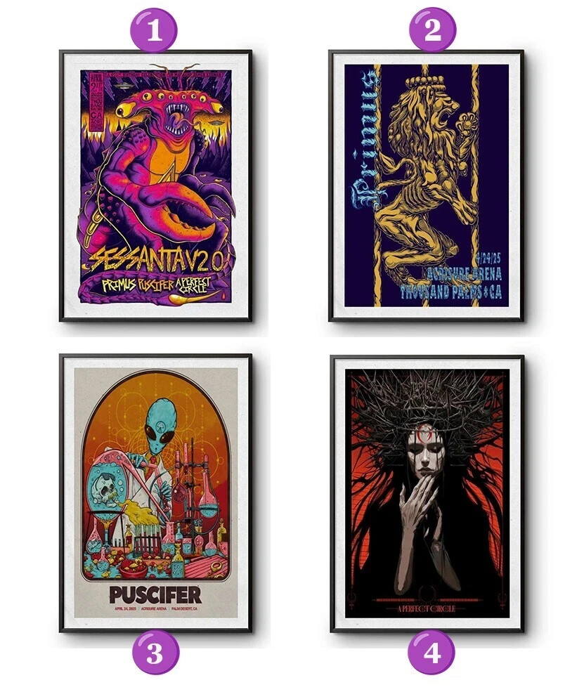 Primus and Puscifer Live at Acrisure Arena Palm Desert Apr 24 2025