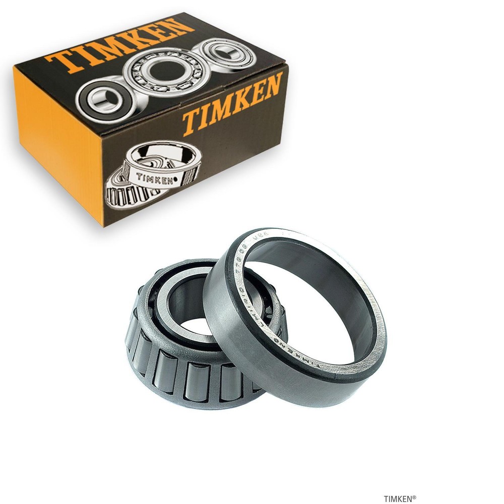 Timken Front Outer Wheel Bearing and Race Set for 1989-1991 Maserati Spyder