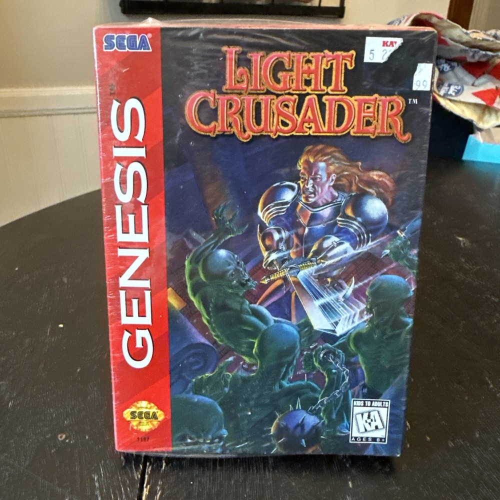 Vintage Light Crusader (Sega Genesis, 1995) Brand New sealed game
