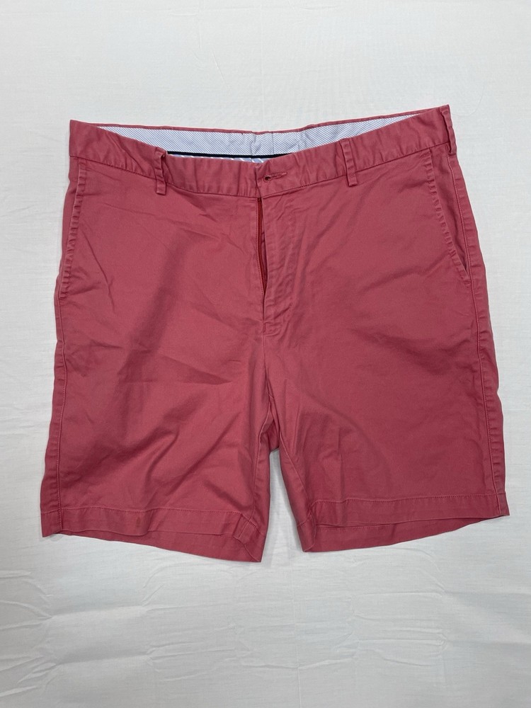 Peter Millar Chino Casual Shorts Men Size 34 Red Golf Resort