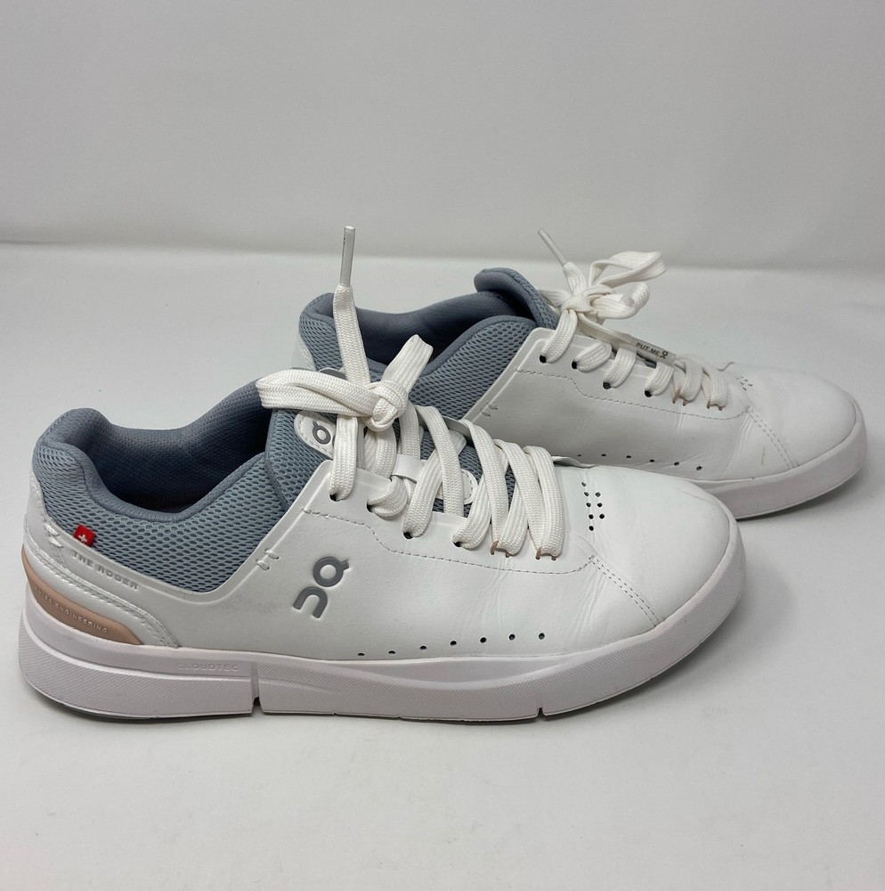On Running THE ROGER Advantage Women’s Sneakers White/Rosehip Size 8 US