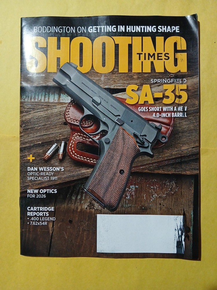 Shooting Times Magazine June July 2026: Springfield SA-35