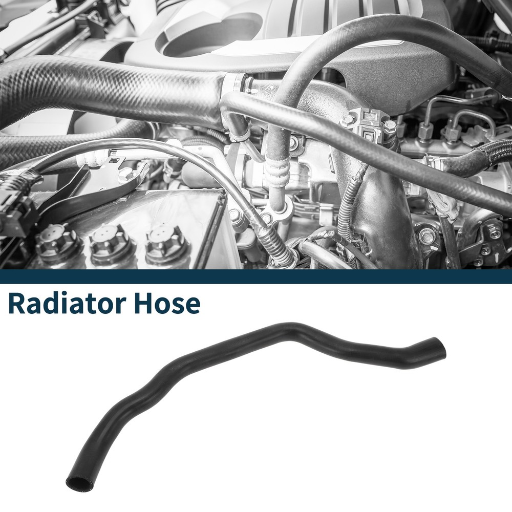 Volvo S80 1999 Lower Radiator Hose 30680915 Rubber Black 1 Piece  