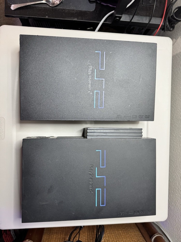 Sony PlayStation 2 PS2 Fat SCPH-39001 Console Only As Is Parts or Repair LOT