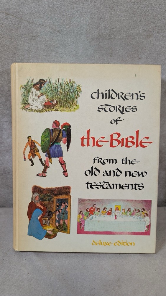 Children's Stories of the Bible Deluxe Edition Hardcover Illustrated GR Book Co.