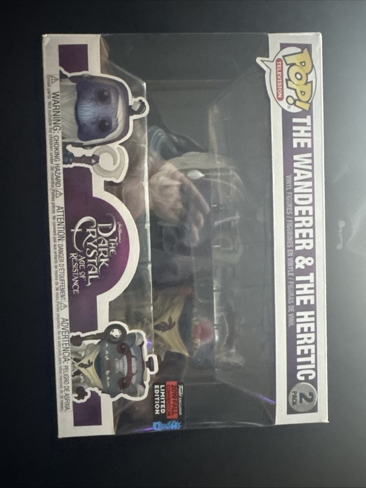 Funko Pop Dark Crystal Wanderer & Heretic NYCC 2019 Exclusive