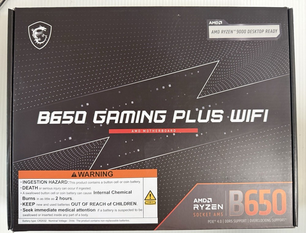 MSI AMD Ryzen B650 Gaming Plus WIFI 911-7E26-024 MotherBoard
