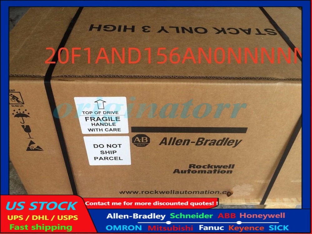 New Allen Bradley PowerFlex 753 VFD Drive 20F1AND156AN0NNNNN 125HP Qty Available