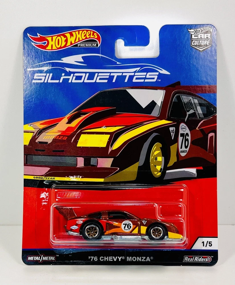 Hot Wheels 2019 Car Culture Silhouettes 76 Chevy Monza 1 of 5 *in Stock