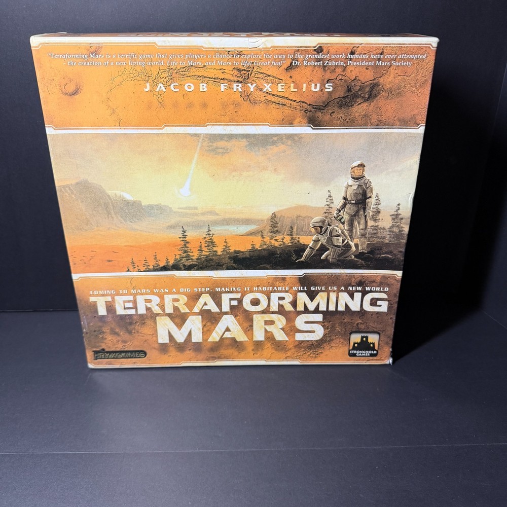 TERRAFORMING MARS Board Game By Jacob Fryxelius 2017 Complete