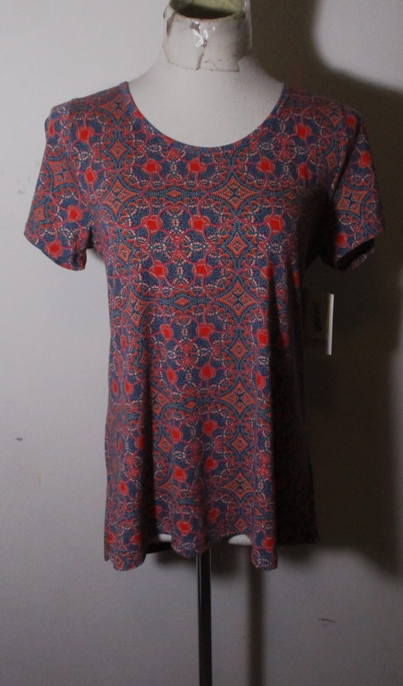 LULAROE Blue Red 