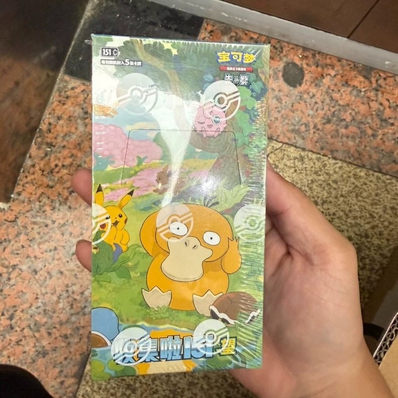 Pokemon TCG Chinese 151C Collect 151 Hope Slim Booster Box Sealed☑Mint【game card