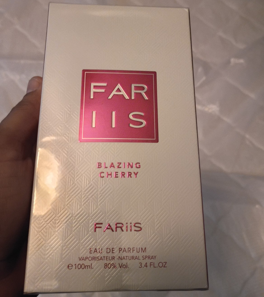 FARiiS Blazing Cherry Eau de Parfum Spray 3.4 fl oz Regular Size