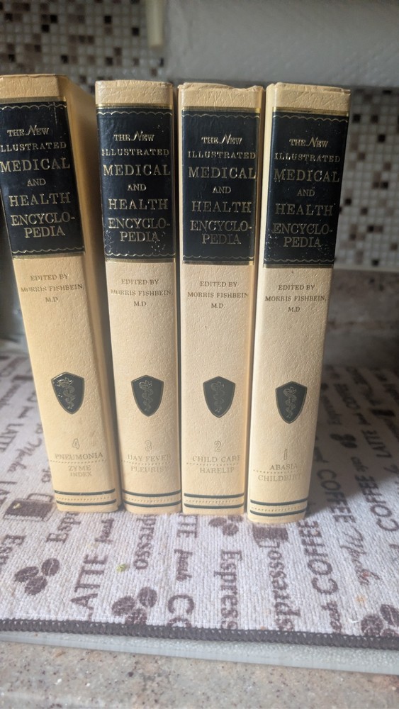 The New Illustrated Medical and Health Encyclopedia Morris Fishbein Vol 1-4