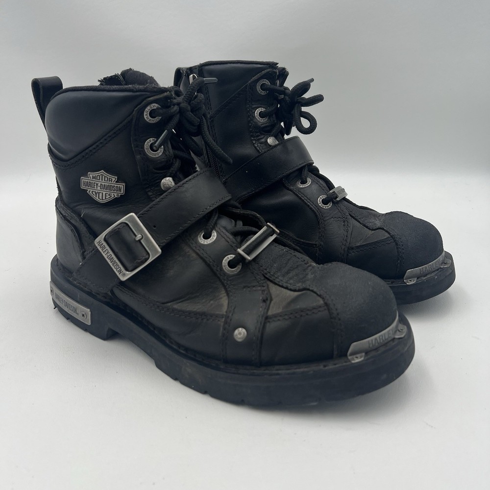 Harley-Davidson Wolverine Jones Leather Mens Boots Size 9 D96010