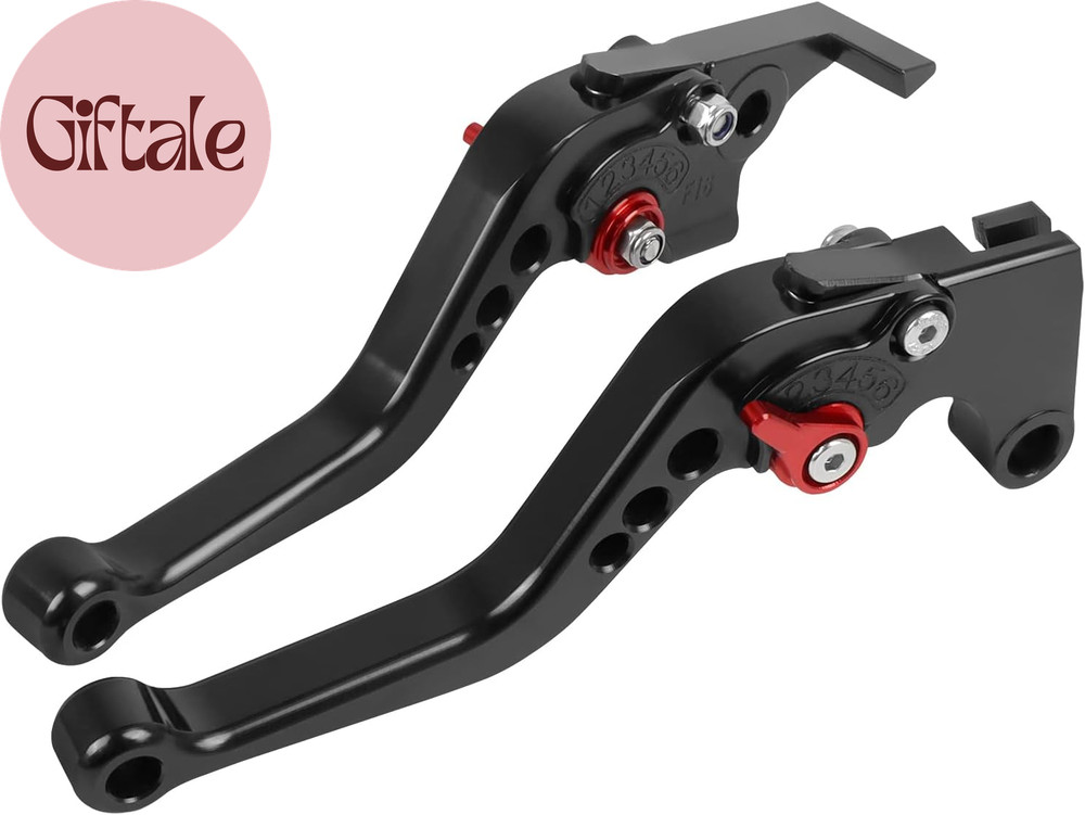 Short Brake Clutch Lever Sets CNC Aluminum Replacement for Kawasaki 2017-2025 Z6