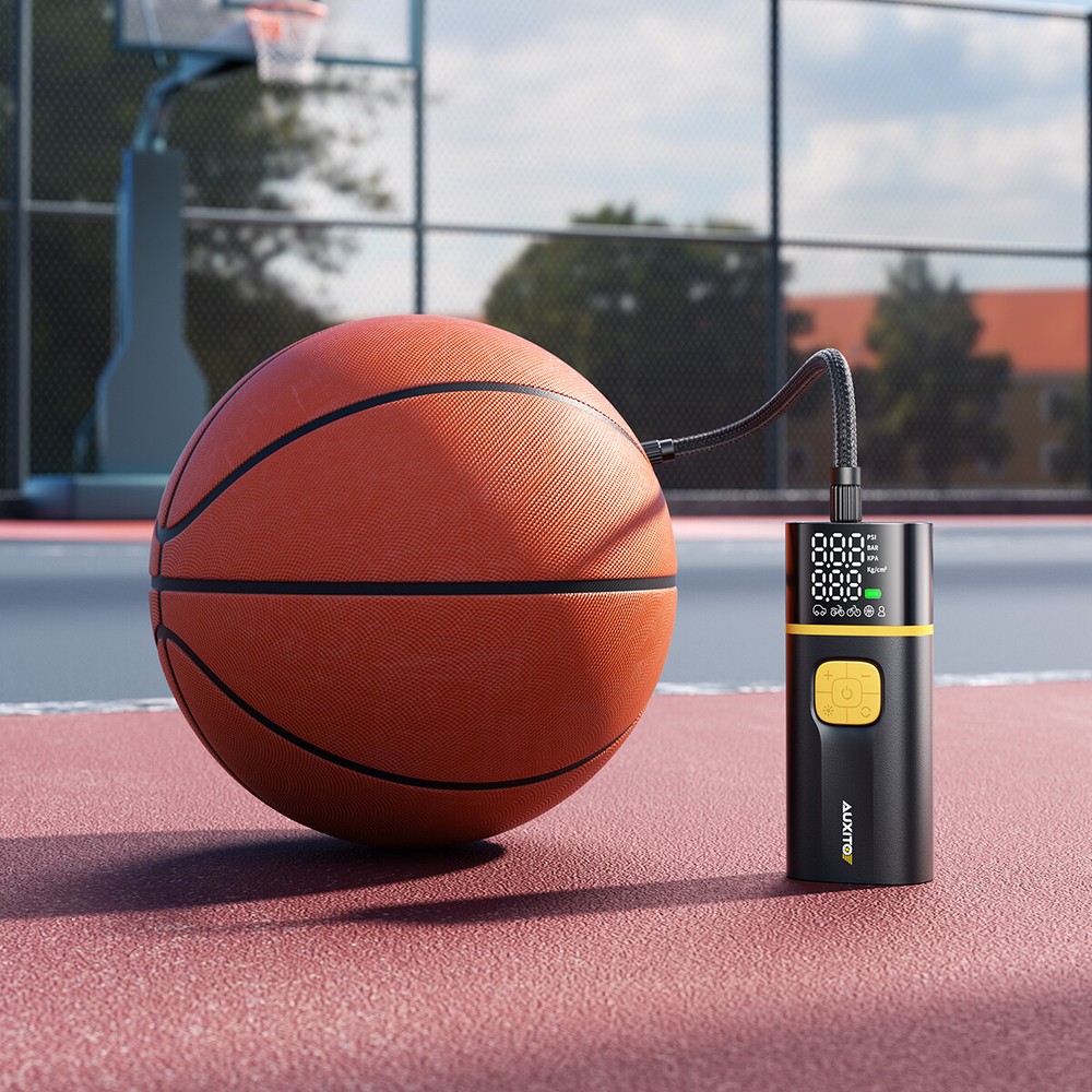 AUXITO A502 Portable Tire Inflator with LCD Display 7800mAh Air Compressor Pump