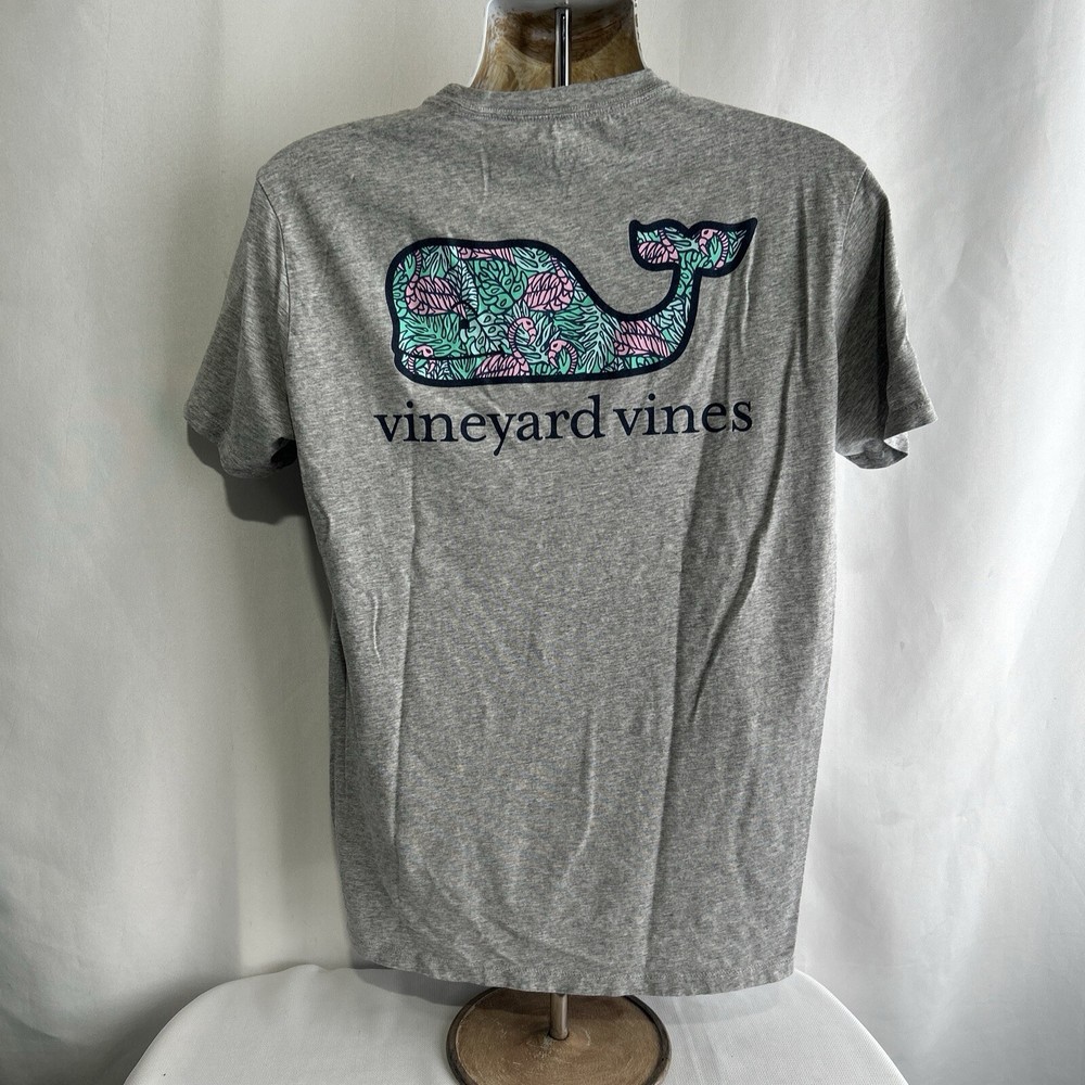 Vineyard Vines Men SS Whale Pocket Crew Tee T-Shirt 