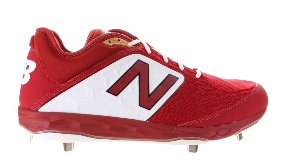 New Balance Mens L3000mw4 Red Baseball Cleats Size 17 (2E) (7321874)