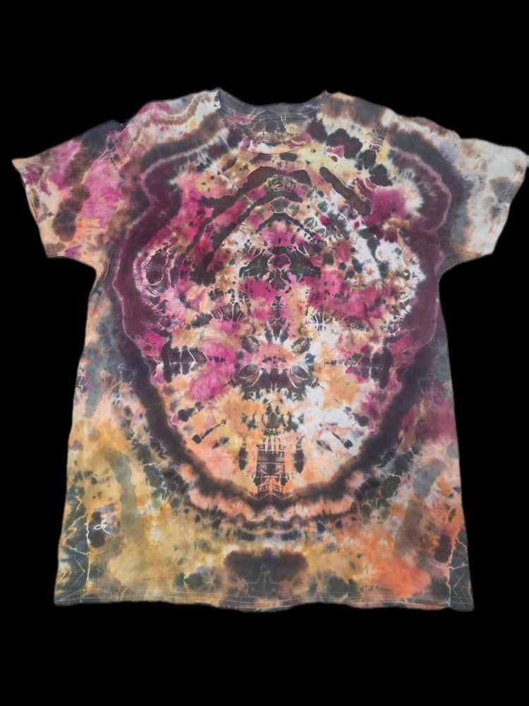 Hand Dyed Short Sleeve Tie Dye T Shirt Unisex For Men And Women