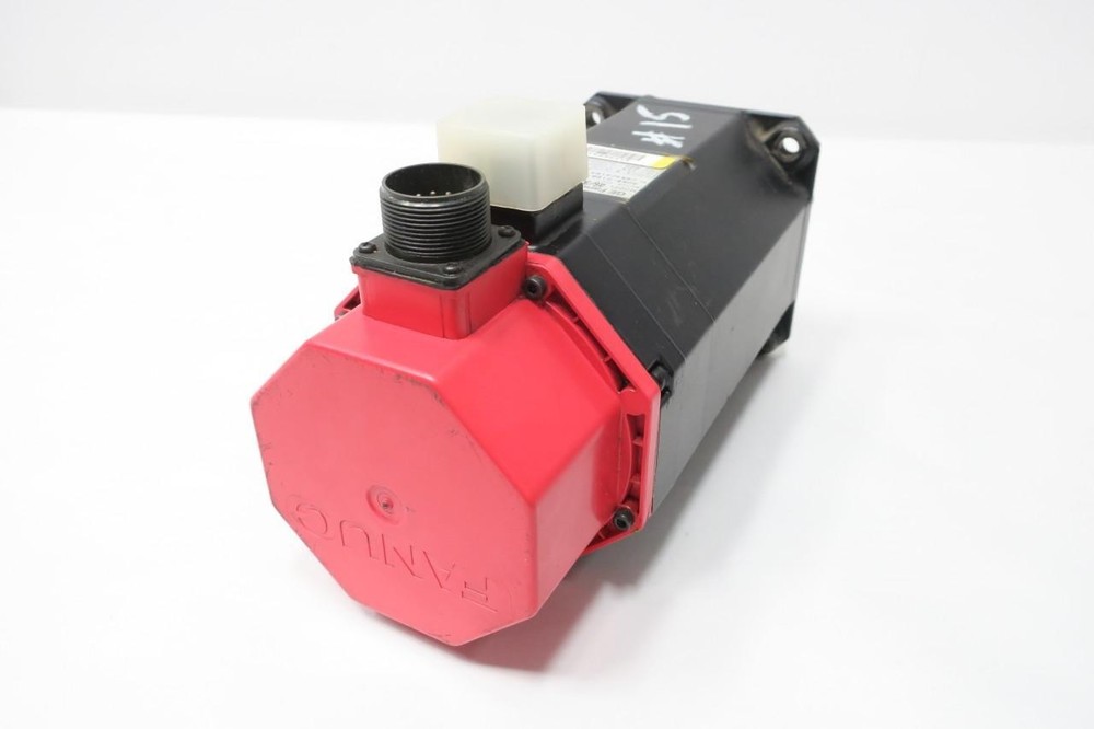 Ge Fanuc A06B-0128-B577#7008 Servo Motor 3ph 1.4kw 3000rpm 6nm 114v-ac