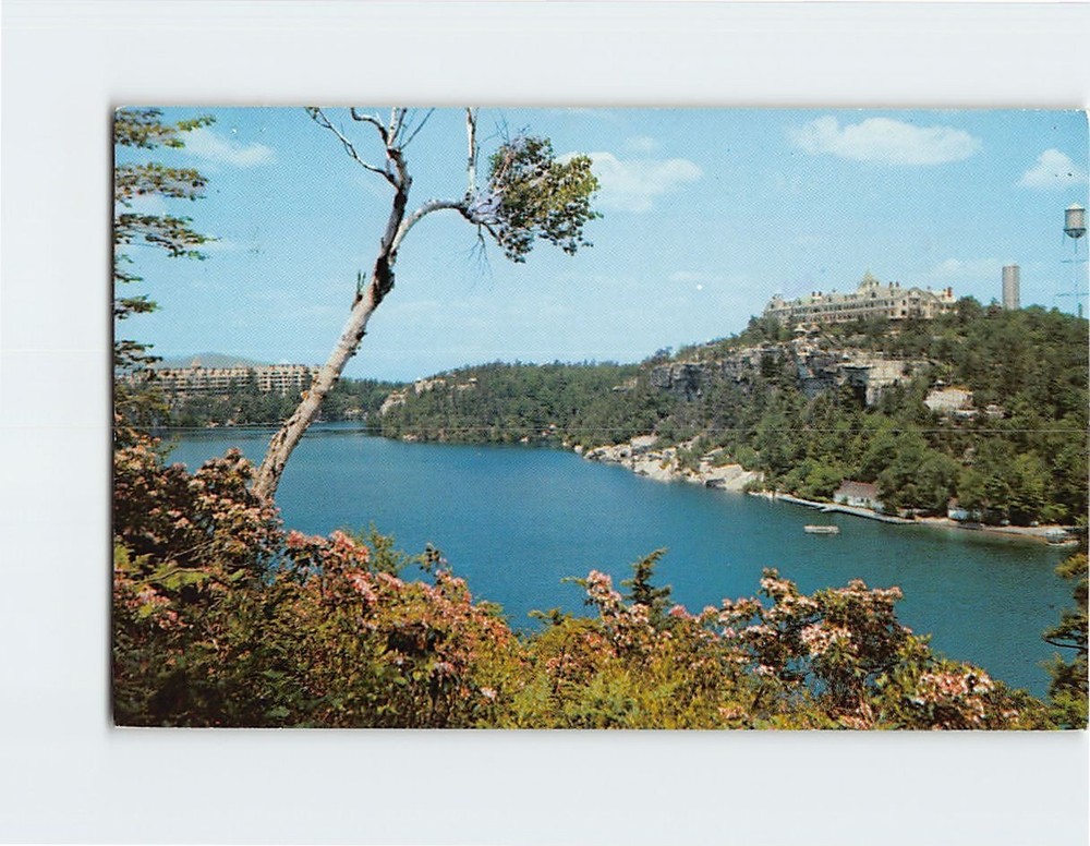 Postcard Laurel Time at Lake Minnewaska NY USA