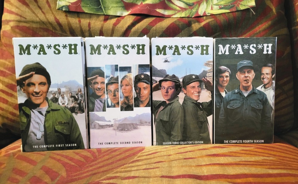 MASH TV Series VHS 4 Seasons Set of Tapes, 2,3 & 4 still sealed
