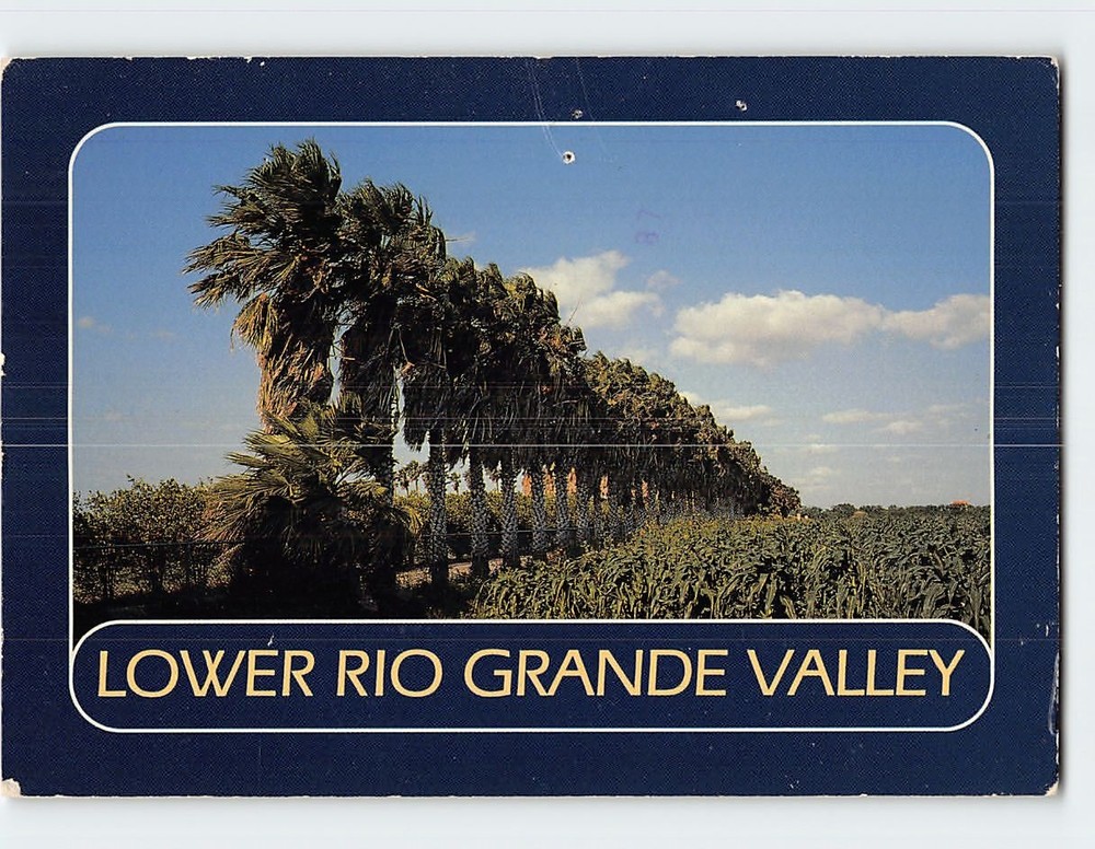 Postcard Lower Rio Grande Valley of Texas USA