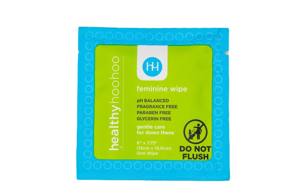 Travel Wipes for Women, Feminine Individually Wrapped, pH Balanced...