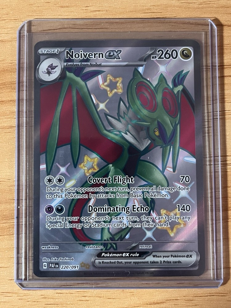 Noivern ex 220/091 Sv: Paldean Fates Holo