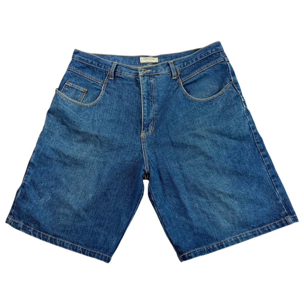 Vintage Guess Mens Baggy Denim Carpenter Jean Shorts Jorts Sz 40 Y2K 90s Skater