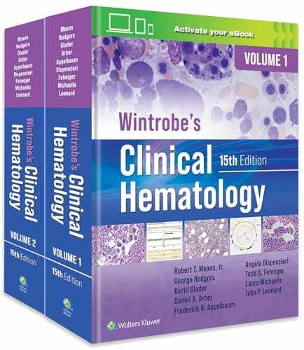 Wintrobe's Clinical Hematology: Print + eBook - Hardcover, by Means Jr. MD - New