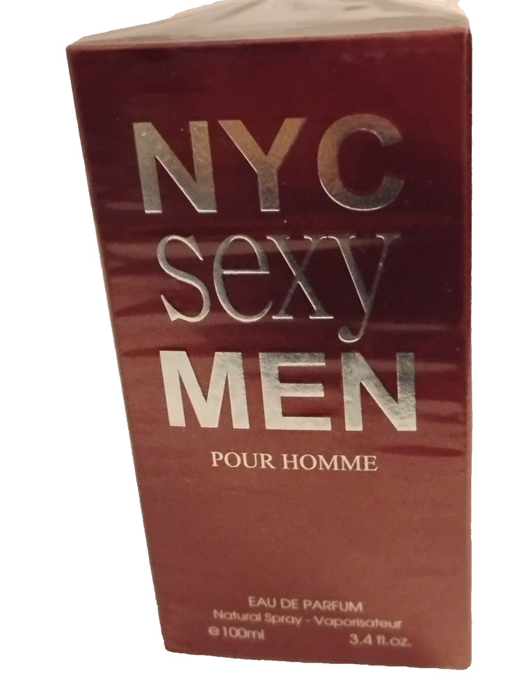 NYC Sexy Men Eau de Parfum Pour Homme 3.4fl oz Long Lasting Perfume For Man
