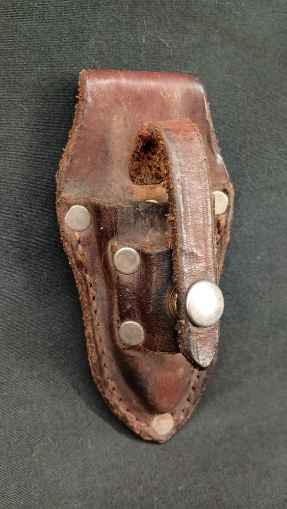 Vintage Leather Pliers Holster Pouch Sheath Burkhoider Alexandria Mo USA
