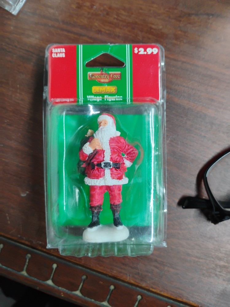 Lemax Christmas Village Santa Claus Collectible Figurine for Holiday Decor